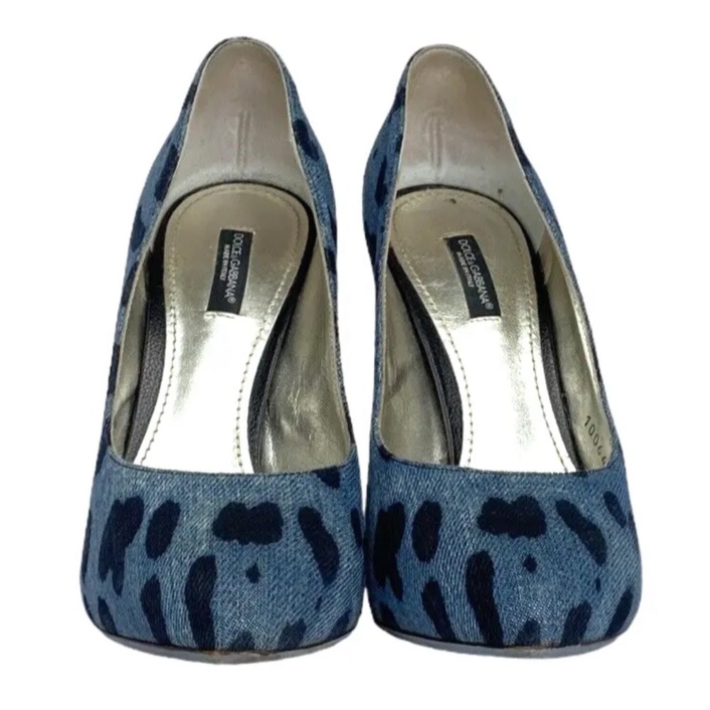 Dolce & Gabbana denim heels Make me a offer - Picture 4 of 5